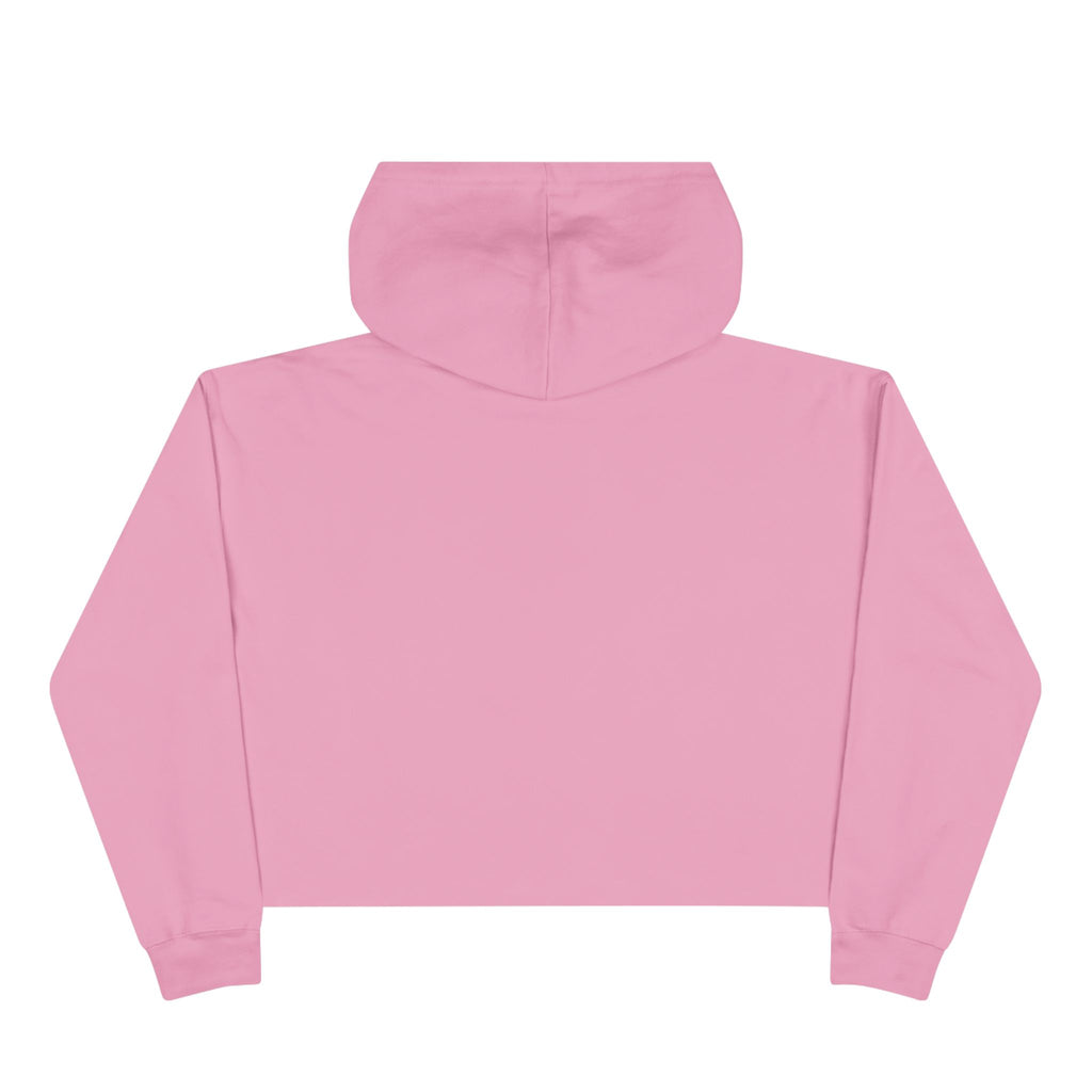 Flores de la Casita Rosa Crop Hoodie