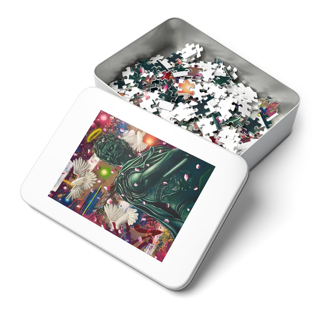 Orange Julius Jigsaw Puzzle (with Tin)