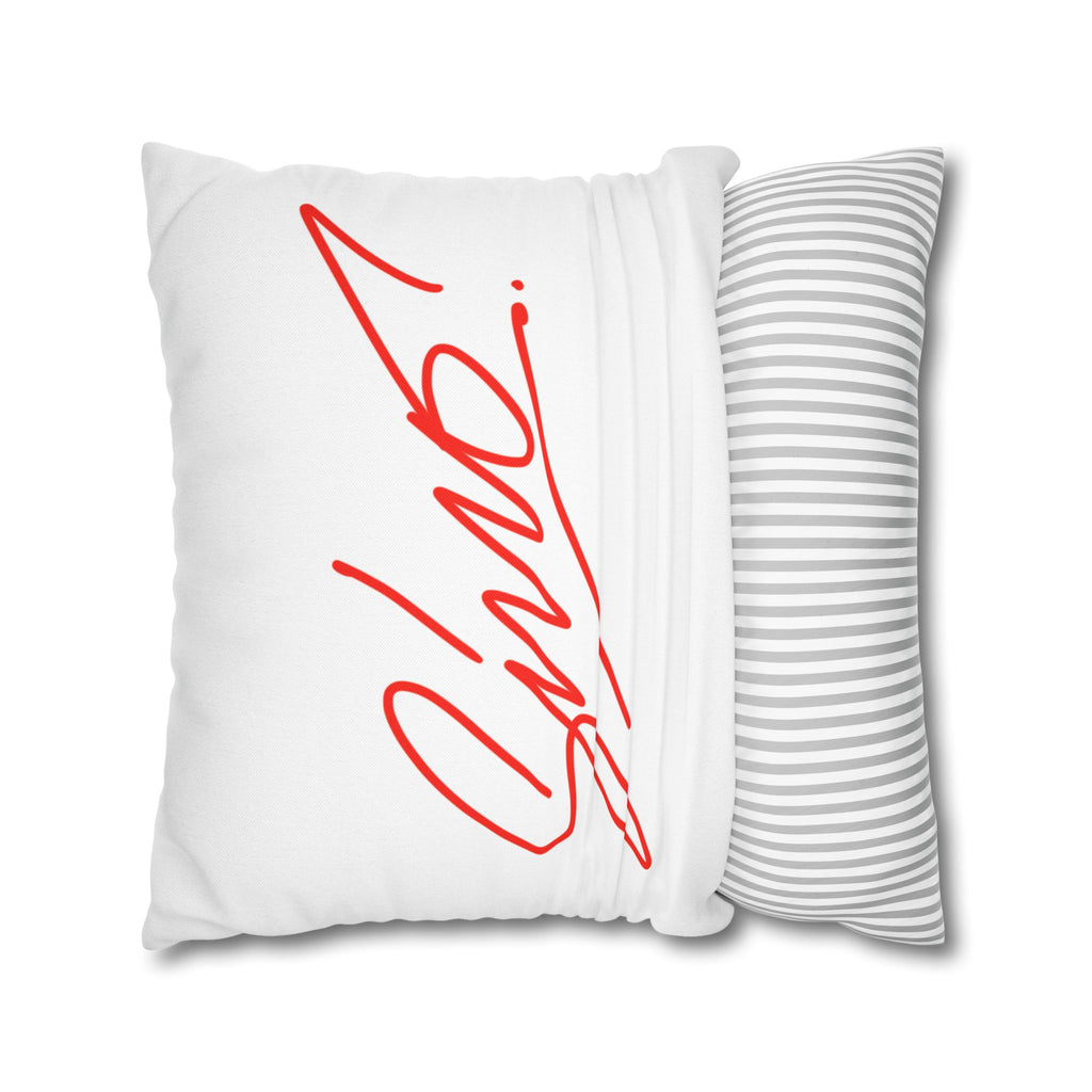 Classical Statue & Doves Decorative Pillowcase — Artistic Surreal Throw Pillow Cover