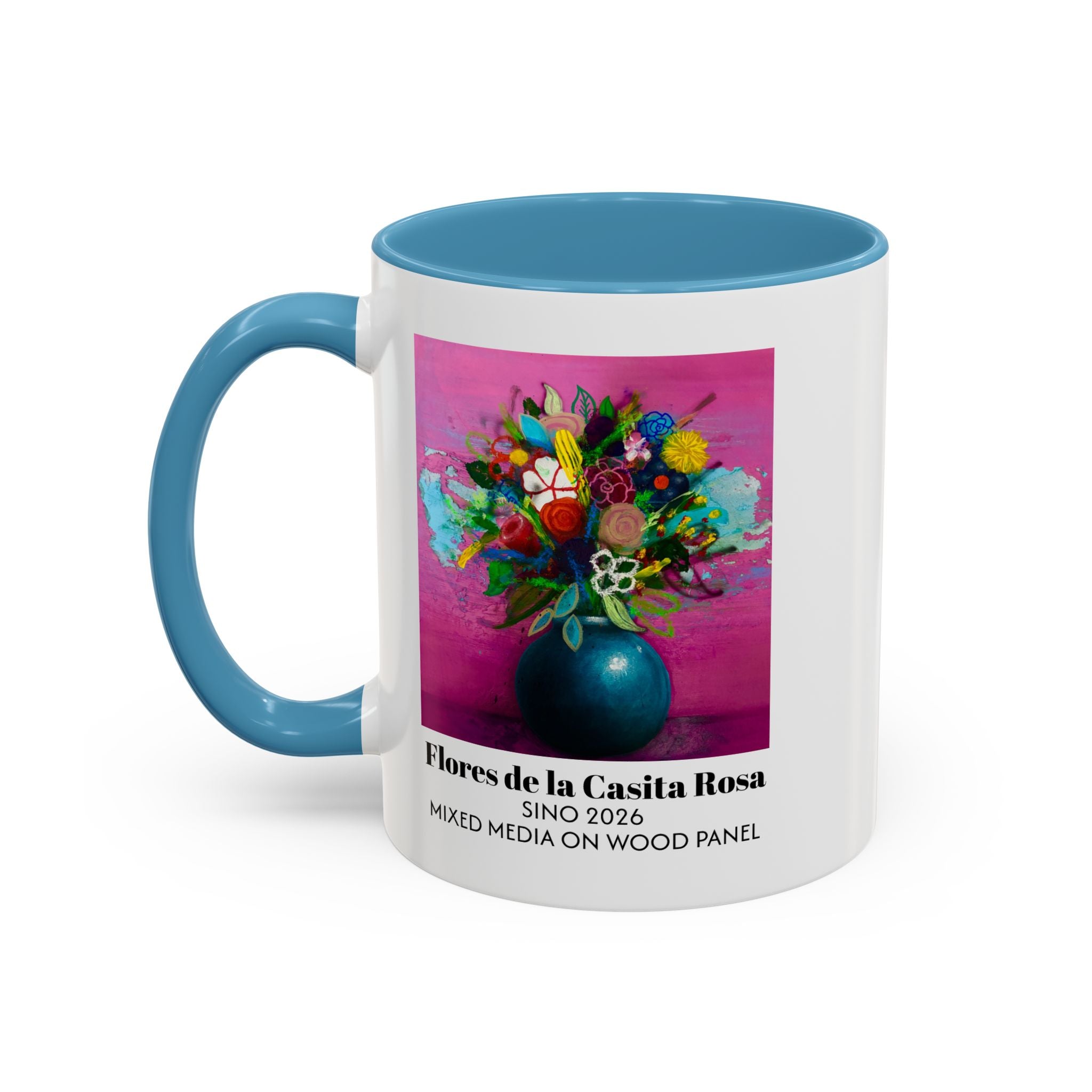 Flores de la Casita Rosa Coffee Mug — Autograph Design (11/15oz)