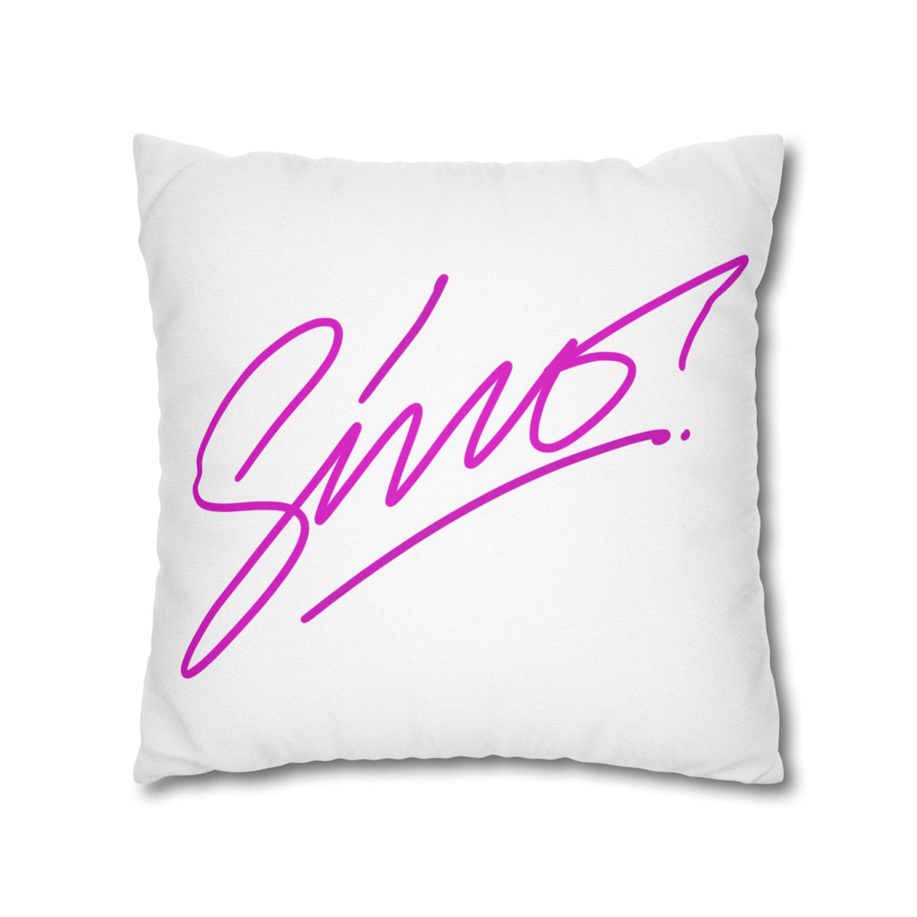 Vibrant Graffiti Cross Square Pillowcase