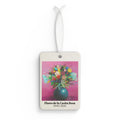 Flores de la Casita Rosa Car Air Freshener