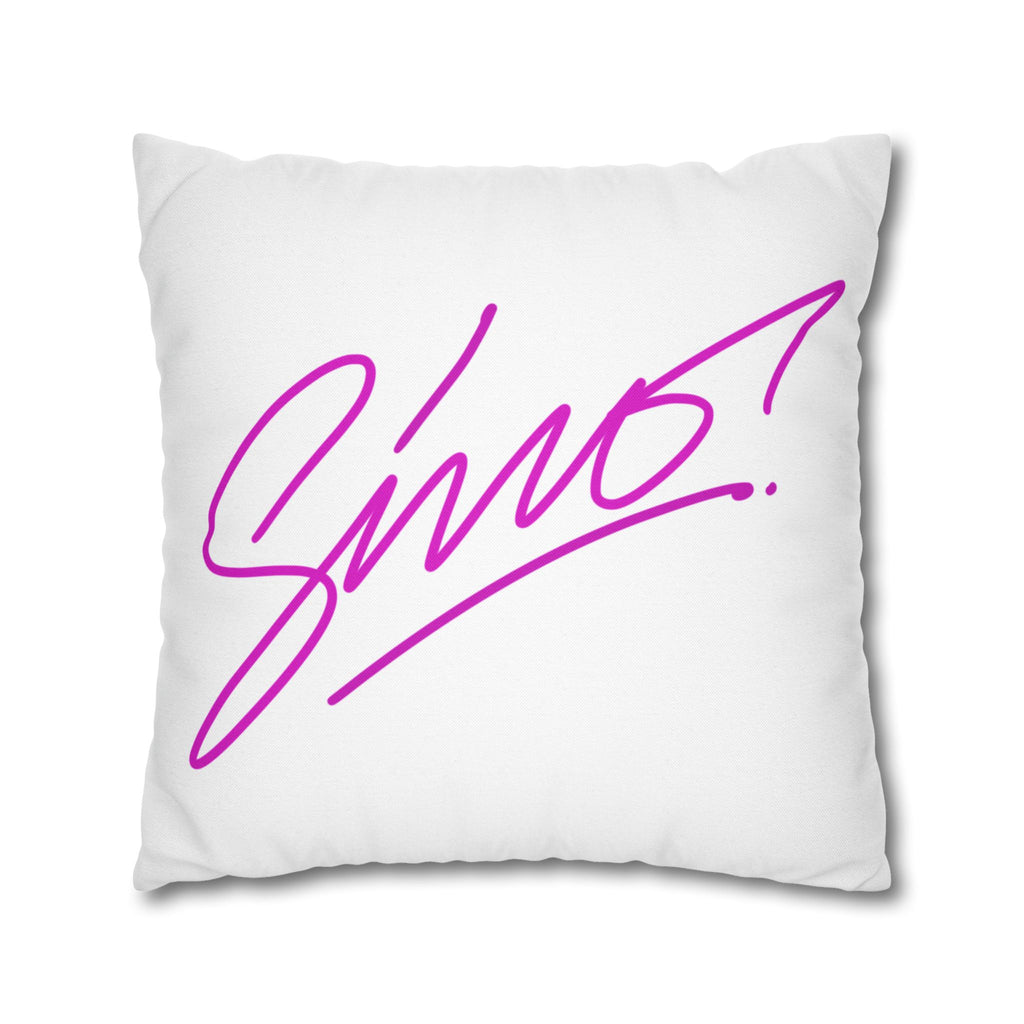 Vibrant Graffiti Cross Square Pillowcase