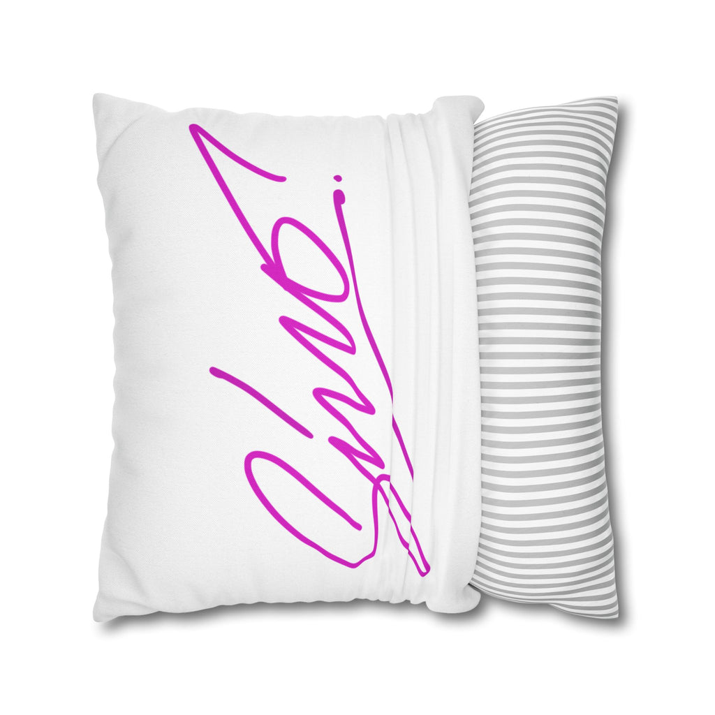 Vibrant Graffiti Cross Square Pillowcase