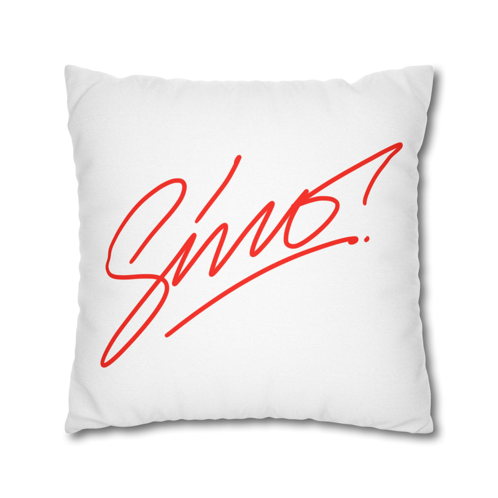 Classical Statue & Doves Decorative Pillowcase — Artistic Surreal Throw Pillow Cover