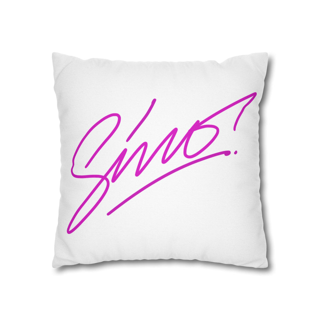 Vibrant Graffiti Cross Square Pillowcase