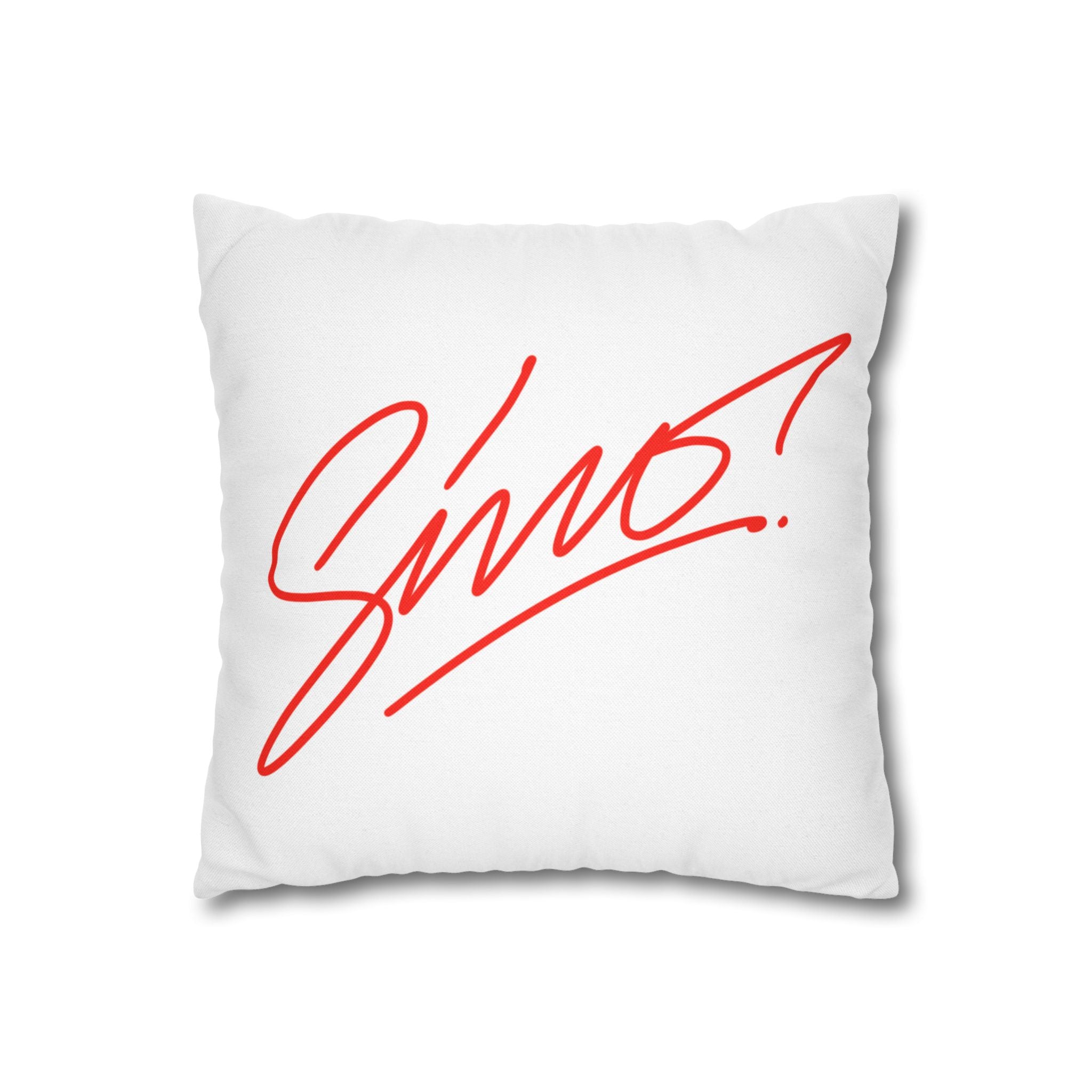 Classical Statue & Doves Decorative Pillowcase — Artistic Surreal Throw Pillow Cover