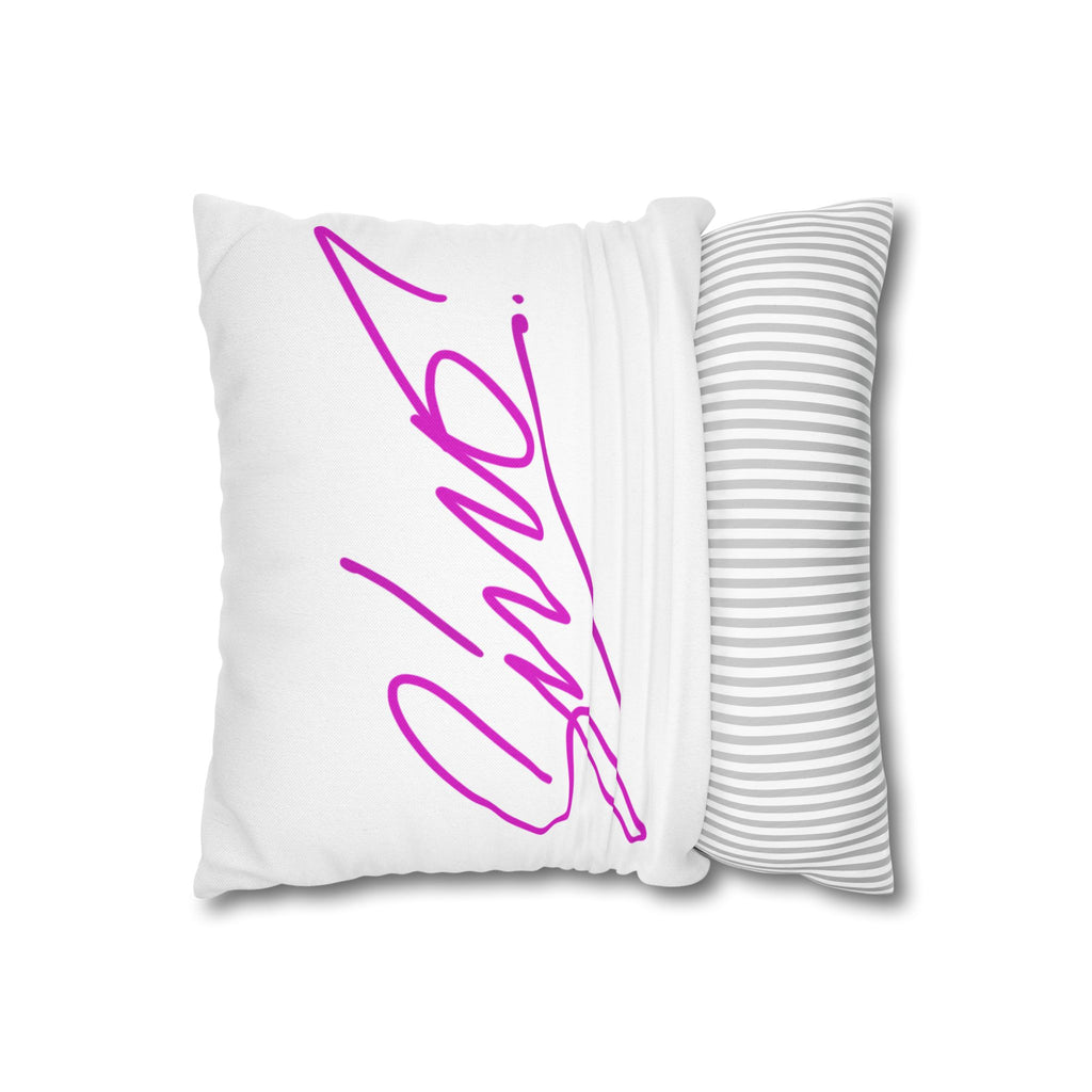 Vibrant Graffiti Cross Square Pillowcase