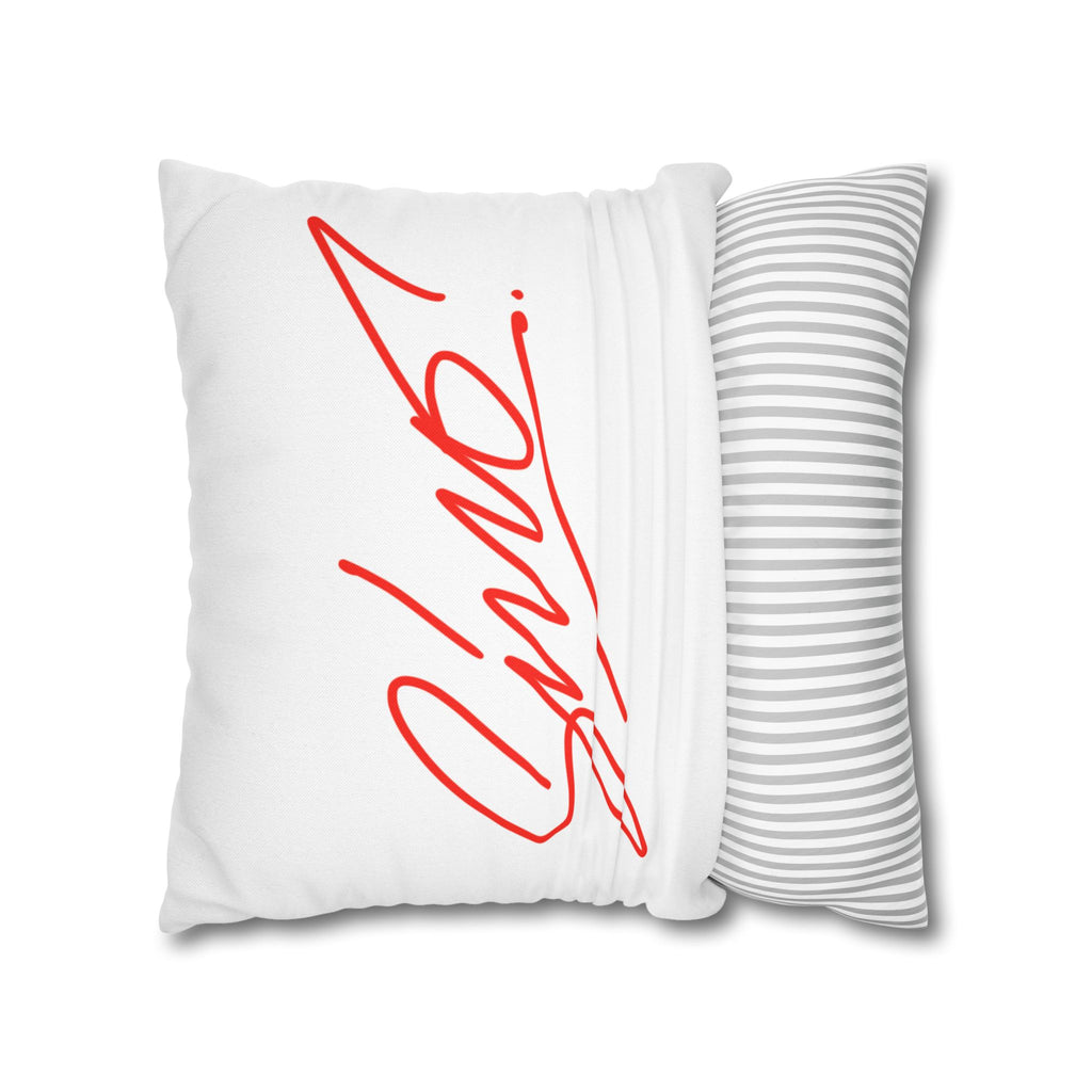 Classical Statue & Doves Decorative Pillowcase — Artistic Surreal Throw Pillow Cover
